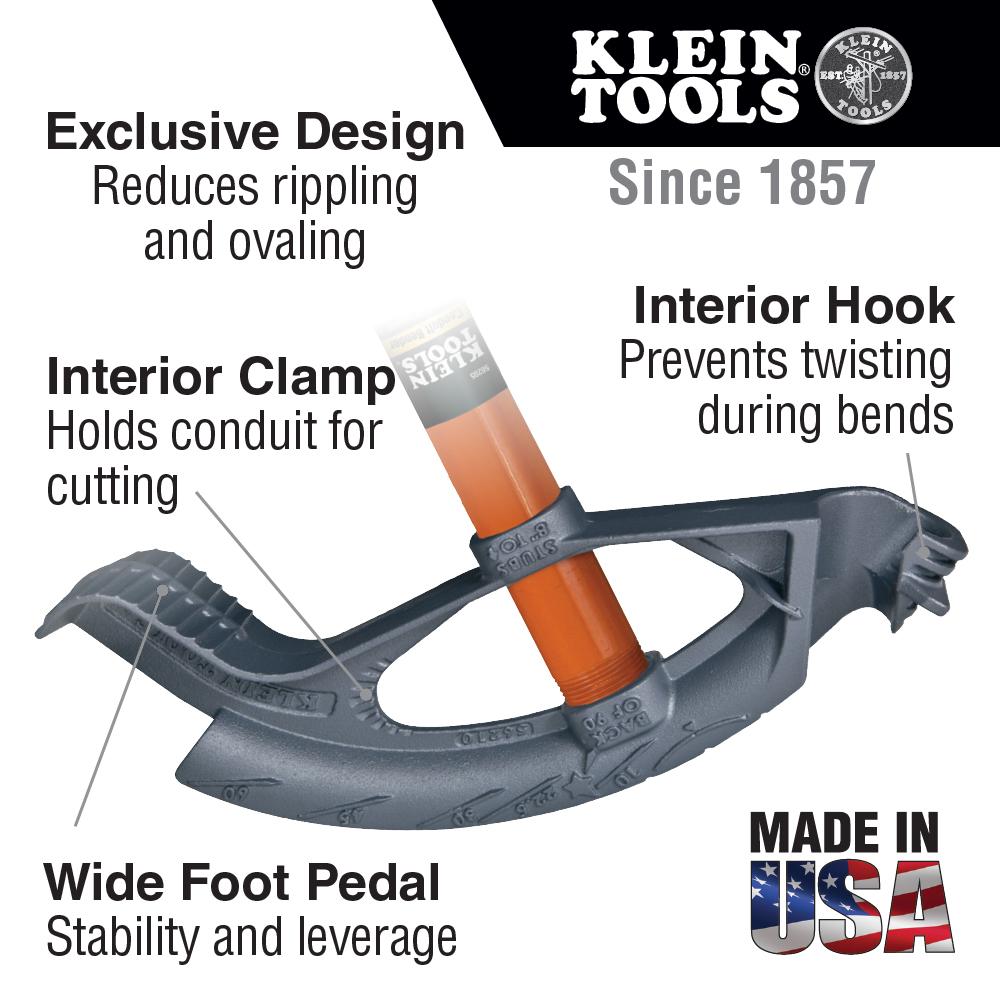 klein Klein Tools 80148 Conduit Bending Set, ACCU-BEND 3/4-Inch